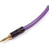 Kabelis Melodika Jack 3.5mm - Jack 3.5mm 0.5m violetinė