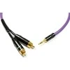 Kabelis Melodika Jack 3.5mm - RCA (Cinch) x2 10m violetinė