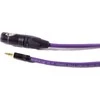 Kabelis Melodika Jack 3.5mm - XLR 3m violetinė