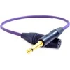 Kabelis Melodika Jack 6,3mm - XLR 10m violetinė