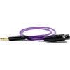 Kabelis Melodika Jack 6,3mm - XLR 8m violetinė