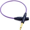 Kabelis Melodika Jack 6,3mm - XLR 8m violetinė