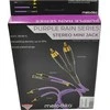 Kabelis Melodika Jack 3.5mm - Jack 3.5mm 12m violetinė (MELO-MDMJ120)