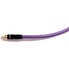 Kabelis Melodika RCA (Cinch) - RCA (Cinch) 0,75m violetinė
