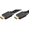 Kabelis MicroConnect HDMI – HDMI 1.5m juoda (HDM19191.5V1.4FLAT)