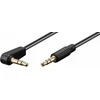 Kabelis MicroConnect Jack 3.5mm - Jack 3.5mm 1m juoda (AUDLL1A)