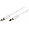 MicroConnect - 3,5 mm (3 kontaktų, stereo) Minijack plonas kabelis, 1 m