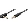 Kabelis MicroConnect Jack 3.5mm - Jack 3.5mm 1m juoda (AULL1)