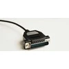 Kabelis MicroConnect Microconnect IBM029B-1,8 lygiagretus kabelis juodas 1.8m DB-9 DB-25