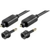 MicroConnect Toslink – Toslink kabelis 1m juodas (TT610BKAD)
