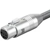 Kabelis Monoprice MONOPRICE XLR subalansuotas garso kabelis - 1m