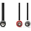 Kabelis Nedis 3.5mm 2 x RCA 1m (CAGL22200BK10)