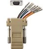 Kabelis Nedis CCGB52820IV lygiagretusis kabelis Dramblio kaulo spalvos DB-9 RJ-45