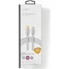 Nedis USB laidas | USB 2.0 | Apple Lightning 8 pin | USB-C™ jungtis | 480Mbps | Paauksuotas | 1,00 m | apvalus | Pintas / nailonas | aliuminis / sidabras |