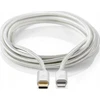 Nedis USB laidas | USB 2.0 | Apple Lightning 8 pin | USB-C™ jungtis | 480Mbps | Paauksuotas | 1,00 m | apvalus | Pintas / nailonas | aliuminis / sidabras |