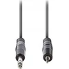 Kabelis Nedis 6.35mm 3.5mm 3 m (COTH23205GY30)