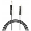 Kabelis Nedis 6.35mm 3.5mm 3 m (COTH23205GY30)