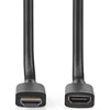 Kabelis Nedis CVGB35090BK10 kabelis HDMI 1 m HDMI Typu A (Standard) Juodas