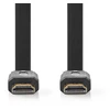 Kabelis Nedis CVGL34100BK20 kabelis HDMI 2 m HDMI Typu A (Standard) Juodas