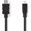 Kabelis Nedis HDMI – HDMI 2m juoda (CVGB34700BK20)