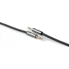 Kabelis Nedis Jack 3.5mm - Jack 3.5mm 2m pilka (CATB22000GY20)