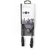 Kabelis Nedis XLR - XLR 1 m pilka (COTH15010GY10)