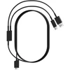 Pimax Crystal Light/Super 2-in-1 Cable DisplayPort, USB – Juodas, 5m