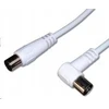 PREMIUMCORD TV kabelinės antenos jungtis 1m (koaksialinė, M/F, 75 Ohm)