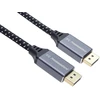 DisplayPort laidas su metaliniais antgaliais ir pinučiu