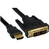 Kabelis PremiumCord HDMI - DVI-D 10m juoda (kphdmd10)