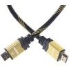 Kabelis PremiumCord HDMI - HDMI 2m auksas (kphdmet2)