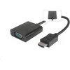 AV PremiumCord HDMI adapteris – D-Sub (VGA) juodas