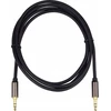 Kabelis PremiumCord Jack 3.5mm - Jack 3.5mm 1.5m juoda (kjqmm015)