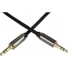 Kabelis PremiumCord Jack 3.5mm - Jack 3.5mm 1.5m juoda (kjqmm015)