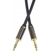 Kabelis PremiumCord Jack 3.5mm - Jack 3.5mm 1.5m juoda (kjqmm015)