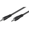 Kabelis PremiumCord Jack 3,5mm - Jack 3,5mm 3m juoda (kjackmm3)