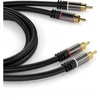 Kabelis PremiumCord RCA (Cinch) x2 - RCA (Cinch) x2 5m juoda (kjqccmm5)