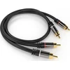 Kabelis PremiumCord RCA (Cinch) x2 - RCA (Cinch) x2 5m juoda (kjqccmm5)