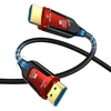 Kabelis PremiumCord PREMIUMCORD Ultra High Speed HDMI 2.1 kabelis światłowodowy 8K@60Hz, złocone 20m