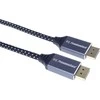 PREMIUMCORD Cable DisplayPort 1.4 jungiamasis laidas, metalinės ir paauksuotos jungtys, 3 m