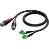 Kabelis Procab 1,5m Juoda (CLA834 / 1.5)