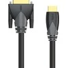 Kabelis Procab HDMI - DVI- D 3m juoda (CLV160 / 3)