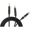 Procab Kabelio kištukas 3,5 mm – 2 x kištukas RCA/Cinch RCA/CinchUltraflex 1,5 m – PRA711/1,5