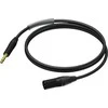 Procab Kabelis XLR kištukas – lizdo kištukas Stereo Ultraflex 1,5 m – PRA724/1,5