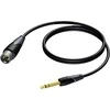 Audio laidas Procab, XLR/6,3 mm, 1,5 m