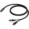Kabelis Procab Kabelis Procab CAB727/0,25, RCA (M) iki 2x RCA (F) (0,25 m)