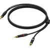 Kabelis Procab Kabelis PROCAB PRA711/3, 2x lizdas 3,5mm (M) stereo arba 2x RCA (M) (3m)