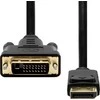 Kabelis ProXtend Rodyti Uostas - DVI- D 3m juoda (DP1.2-DVI241-003)