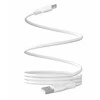Puro Magnetic 10W magnetinis kabelis USB-A – USB-C 1m – baltos spalvos
