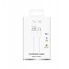 Puro TPE 10W USB-A – USB-C kabelis 3m – baltos spalvos